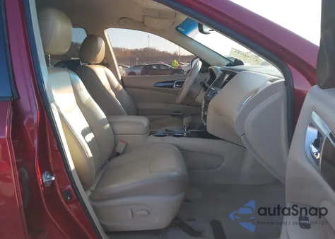 2015 Nissan Pathfinder Sl из США, поврежденный, VIN 5N1AR2MN2FC685570